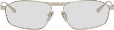 Слънчеви очила Balenciaga Balenciaga Tag 3.0 D-Frame Sunglasses Металик | BB0416S-004, 0