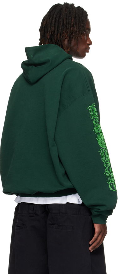Суитчър VETEMENTS Vetements Cradle of Filth Nymphetamine Oversized Hoodie Зелено | UCF76HD750E, 2