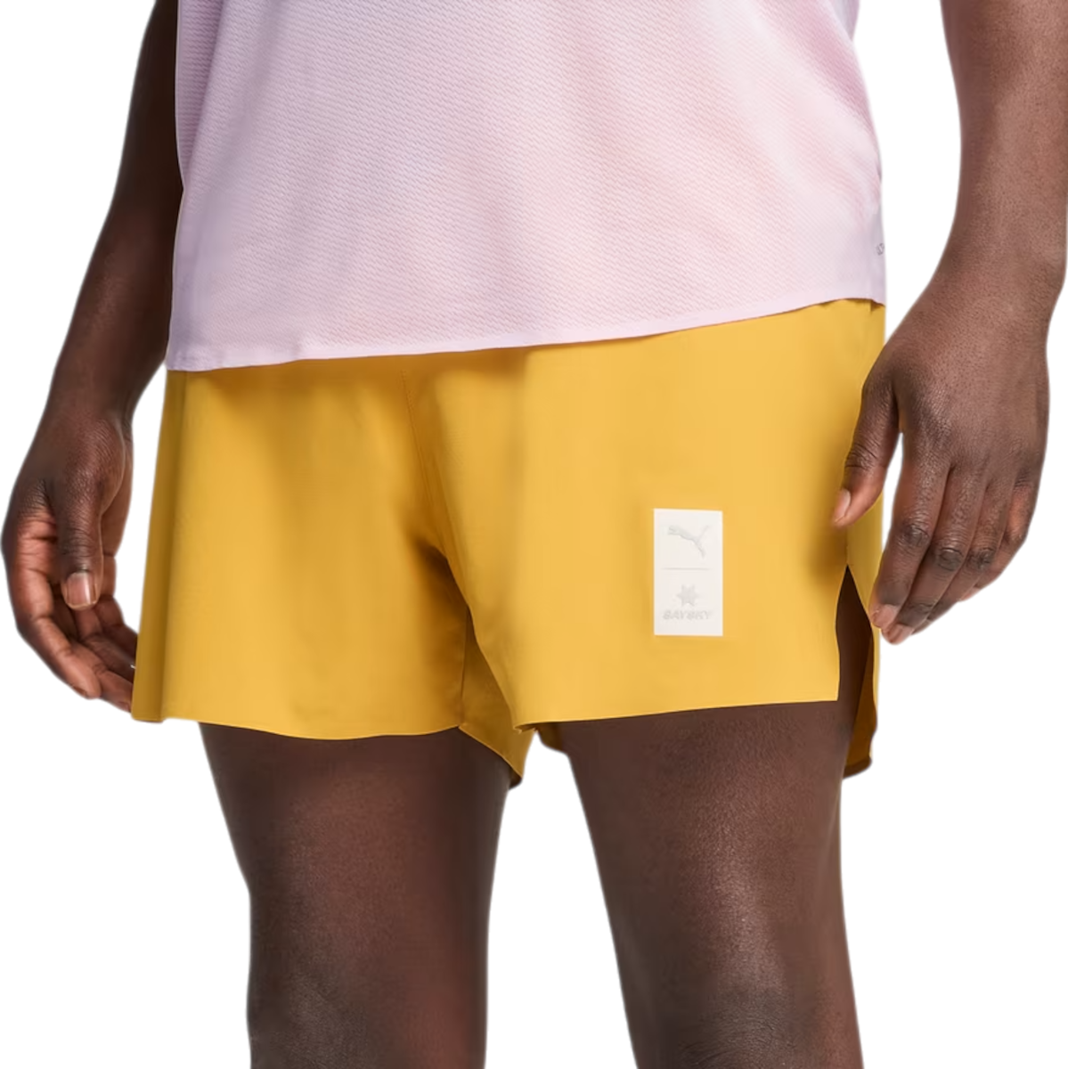 Къси панталони Puma Saysky Running Shorts Жълто | 526835-62, 0