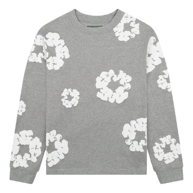 Denim Tears Wreath Long Sleeve T-Shirt