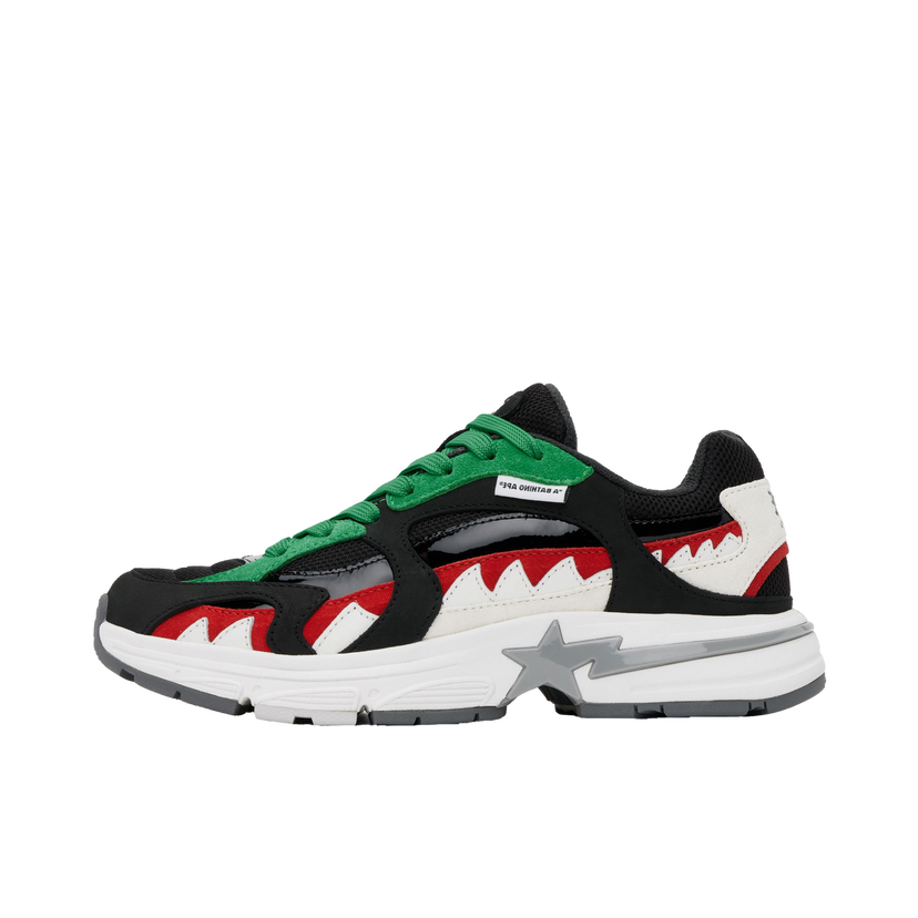 Кецове и обувки BAPE A Bathing Ape Shark STA M1 Черно | 001FWK201309M