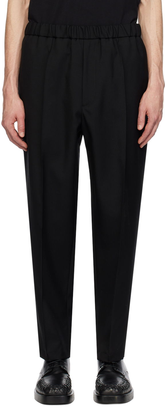 Панталони Jil Sander D 09 Trousers Черно | J21KA0012_J41136