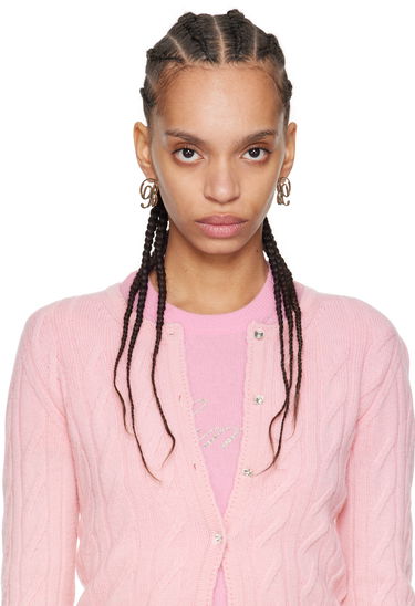 Обеци Blumarine Blumarine Mini Logo Earrings Металик | P522W323A, 2
