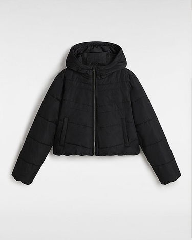 Пухо яке Vans Mte Foundry Crop Puff Jacket Черно | VN000H5EBLK, 0