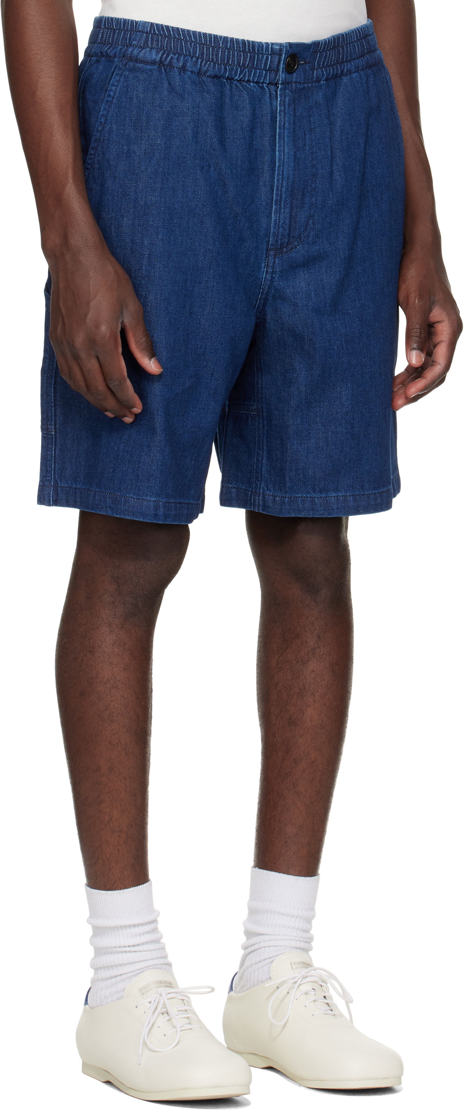 Къси панталони A.P.C. A.P.C. Norris Denim Shorts Синьо | COHAL-H10186, 1