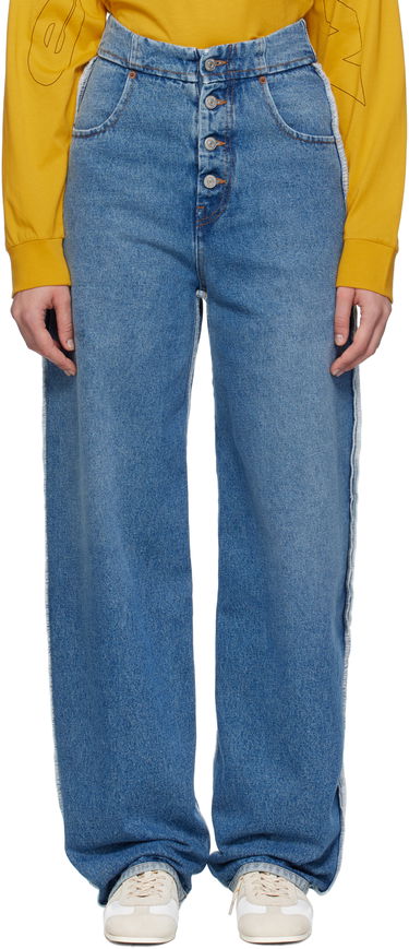 Дънки Maison Margiela MM6 Maison Margiela Raw Edge Jeans Синьо | S52LA0263 M30018, 0