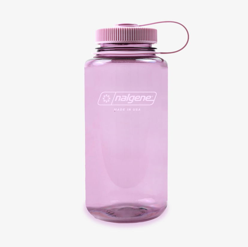 Бутилки за пиене Nalgene 1000ml Sustain Wide Mouth Water Bottle Розово | 2020-5232