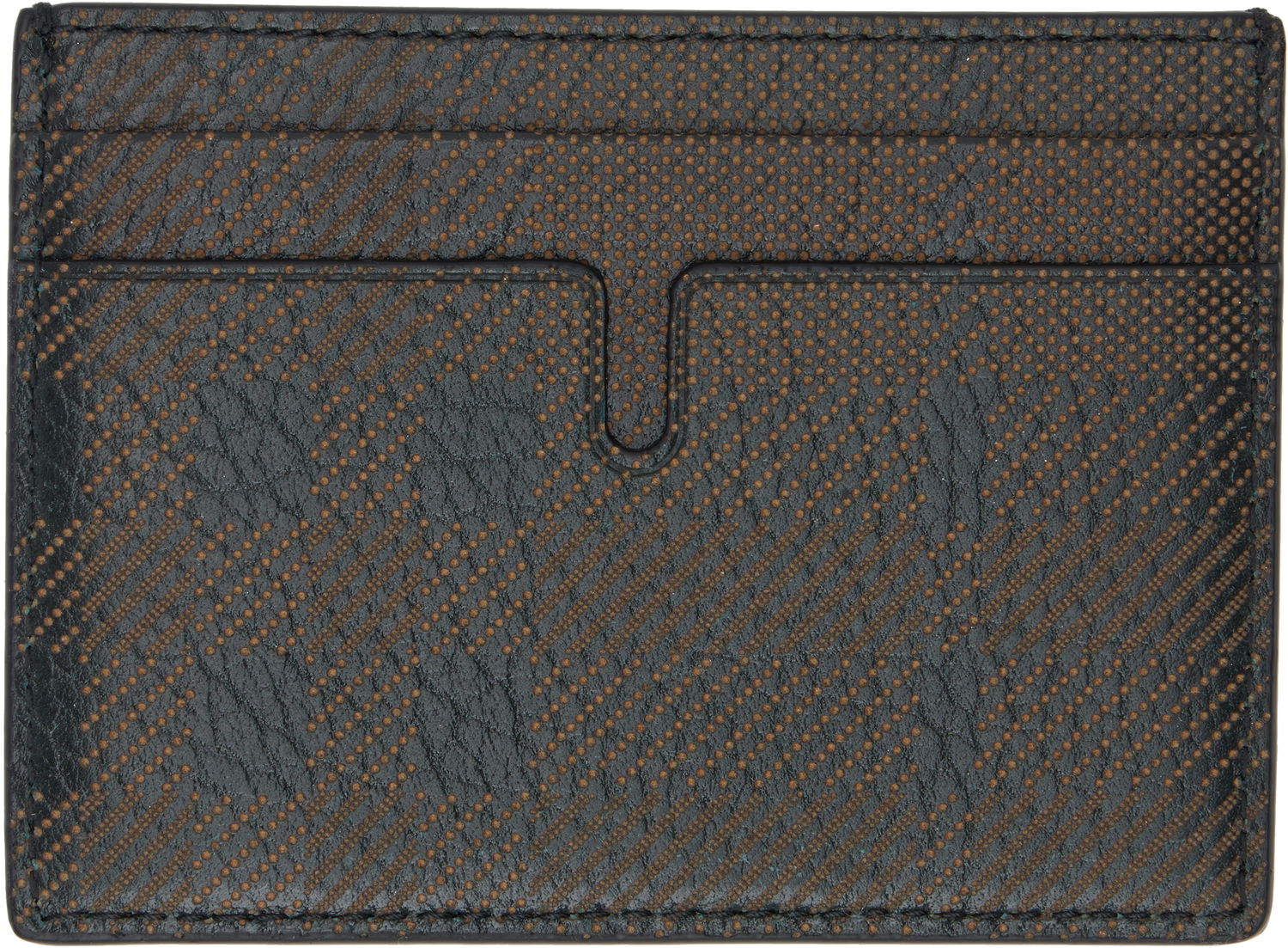 Портфейл Burberry Shield Leather Card Holder Черно | 8102931, 1