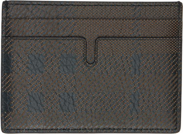 Портфейл Burberry Shield Leather Card Holder Черно | 8102931, 1