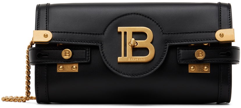 Чанта през рамо Balmain Pouch Bag Черно | DN1LE596LAVE