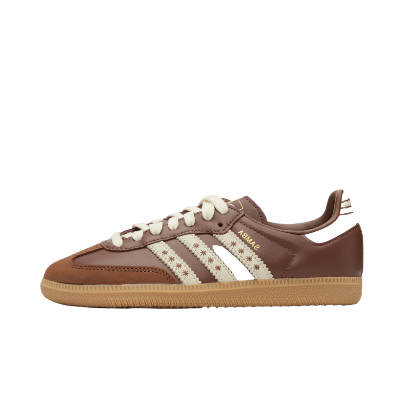 Кецове и обувки adidas Originals Samba OG Кафяво | JR8821