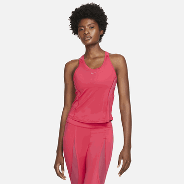 Потник Nike Dri-FIT One Crop Tank Top Червено | FB5280-648, 0