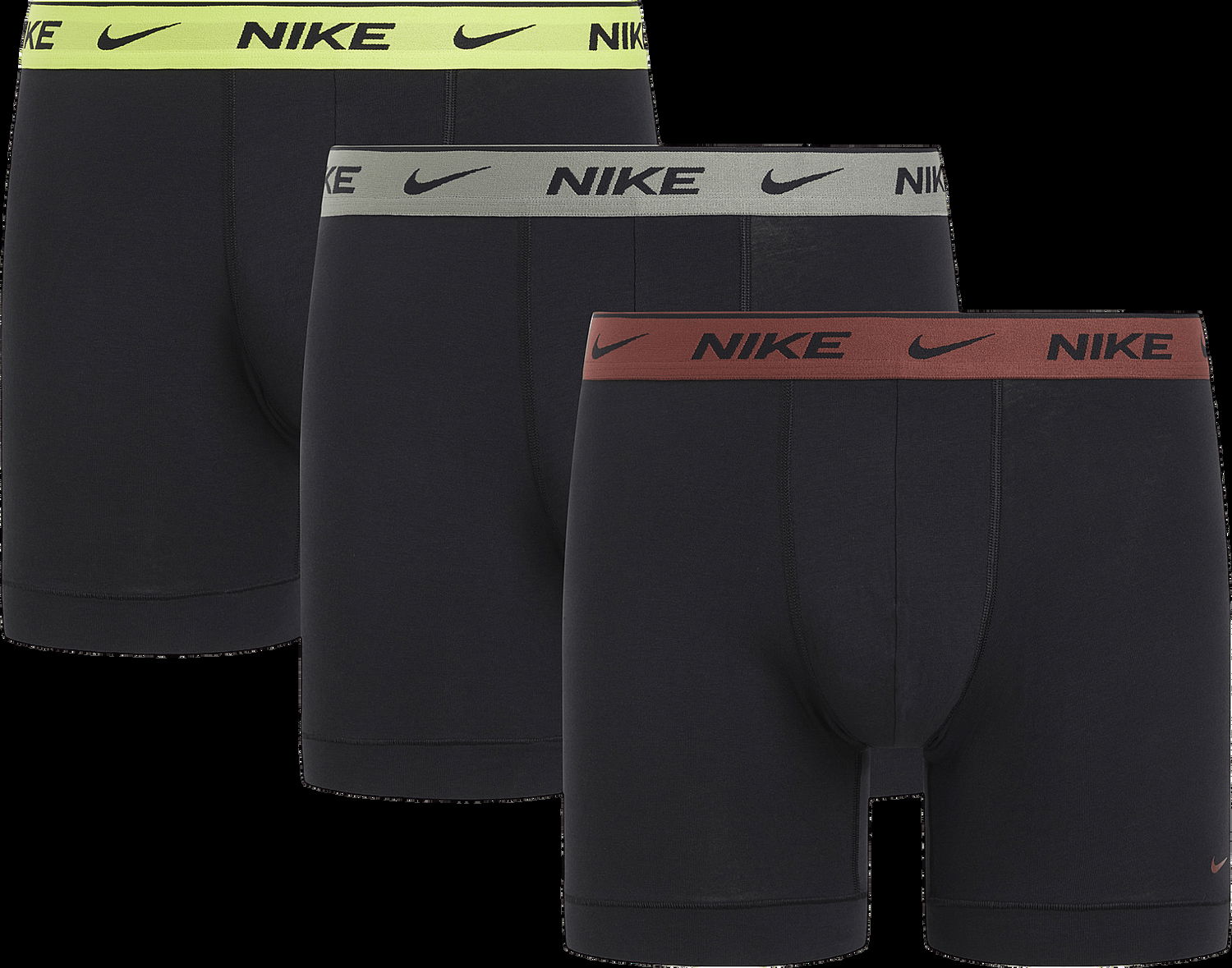 Боксерки Nike Boxer Briefs 3-pack Черно | ke1007-ewm, 0