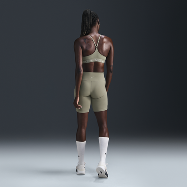 Къси панталони Nike One High-Waisted Pocket Bike Shorts Зелено | FZ6758-320, 4