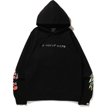 Суитчър BAPE Japan Guardians Pullover Hoodie Черно | BAPE-GUARD, 0
