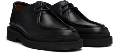 Облекло MAISON KITSUNÉ Maison Kitsuné Lace Up Derbys Черно | OM04103LR0005, 3