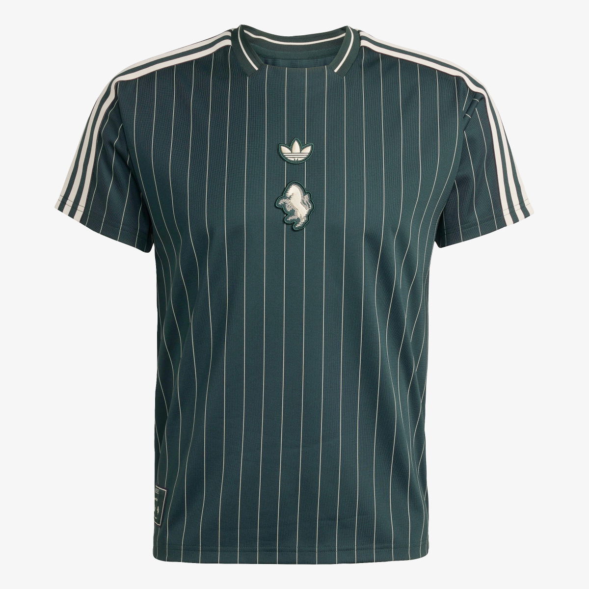 Фланелка adidas Originals Juventus Icon Striped T-Shirt Зелено | JM9451, 0