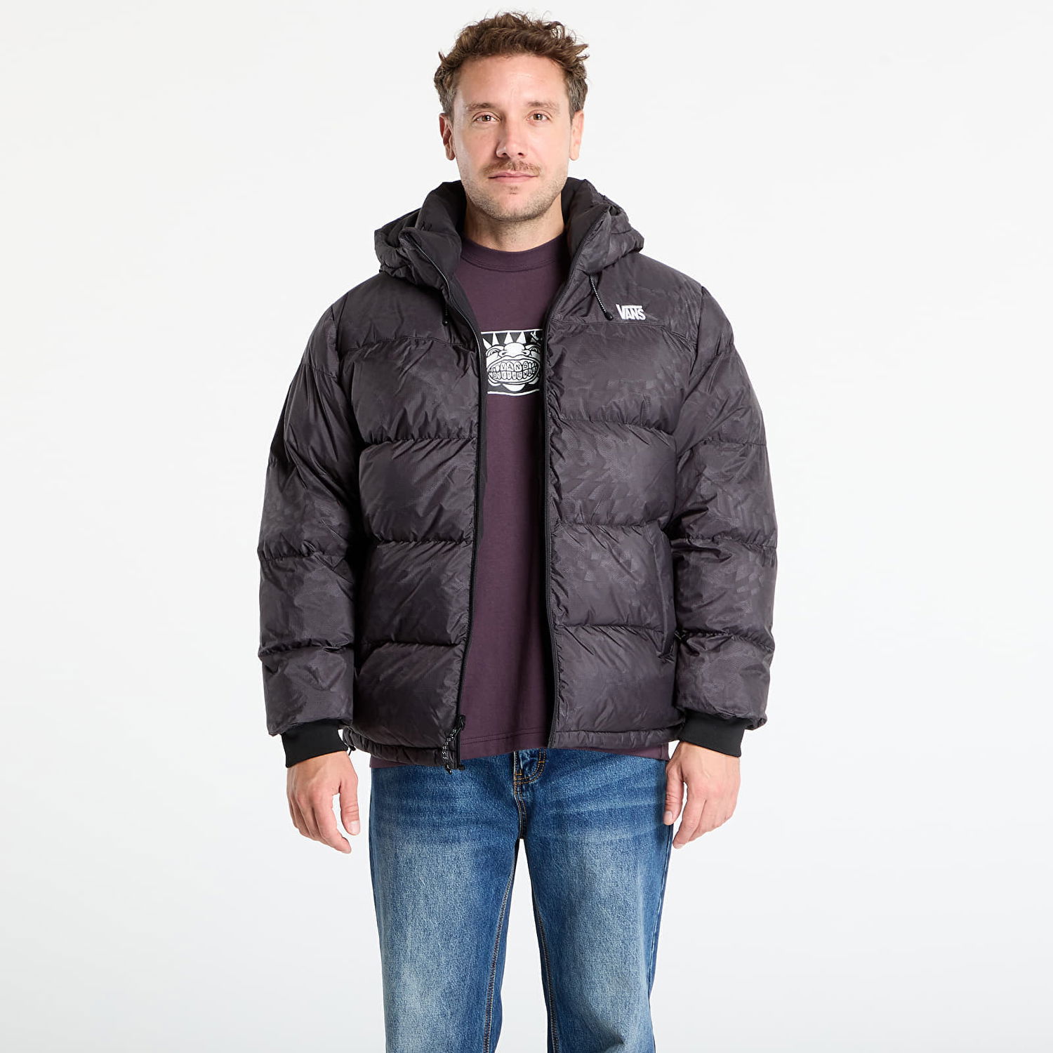 Пухо яке Vans MTE Bridgewood Reversible Puffer Jacket Черно | VN000PJ7BLK1, 0