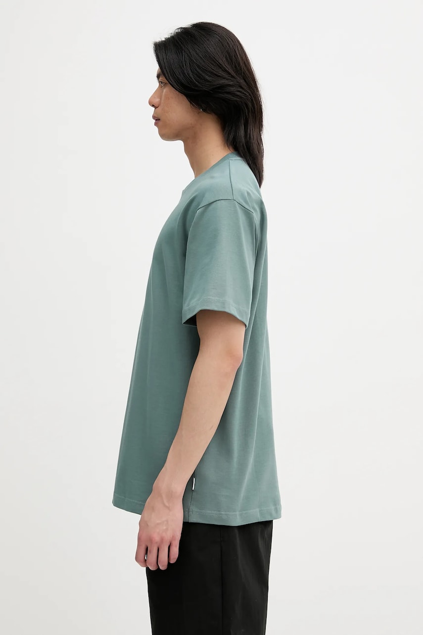 Тениска NORSE PROJECTS Norse Projects Norse Standard Heavy Loose T-Shirt Зелено | N01.0679.7157, 1