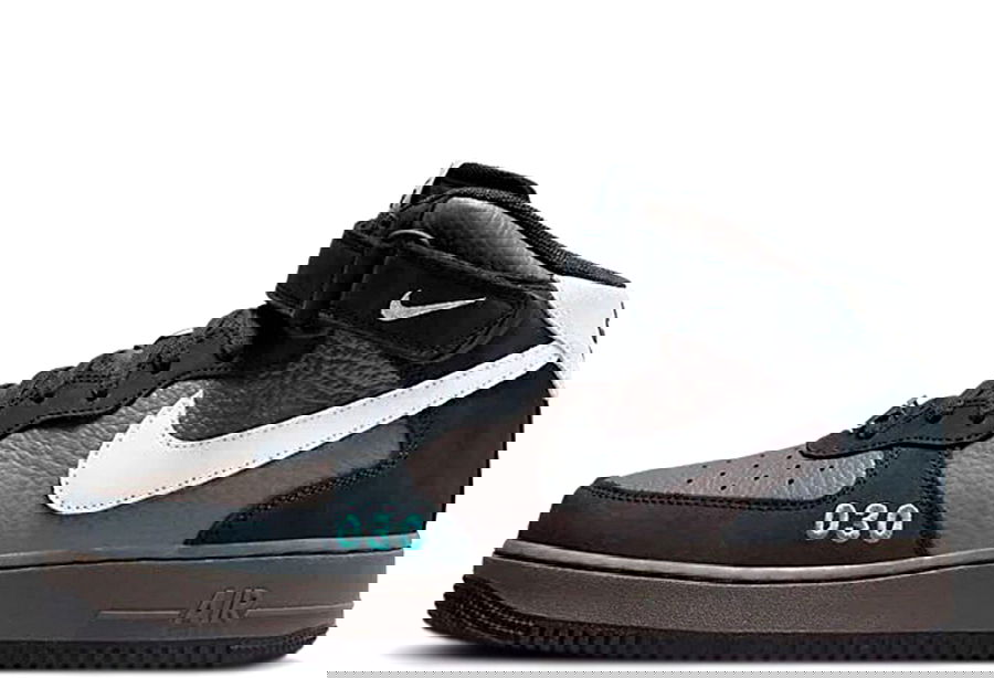 Кецове и обувки Nike Air Force 1 Mid "Berlin" Черно | DR0296-200, 1