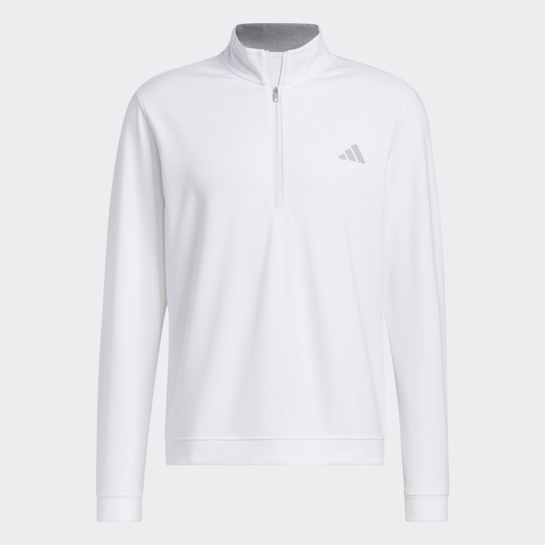 Суитчър adidas Performance Elevated 1/4-Zip Бяло | IB6113, 1