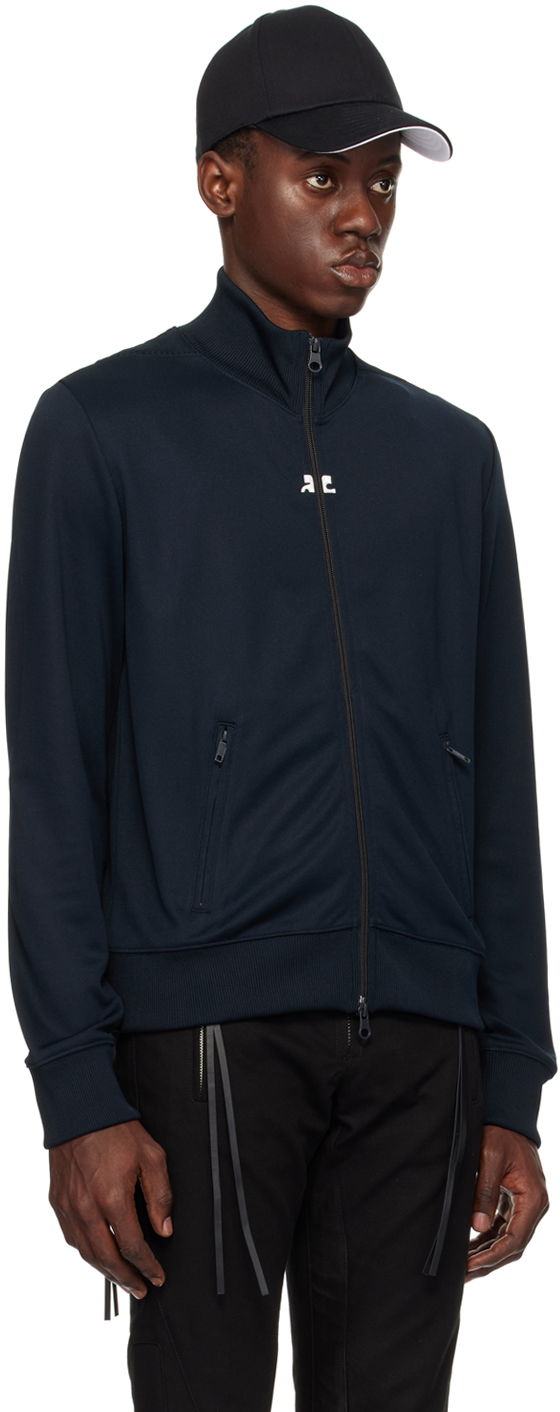 Ветровка Courrèges Zip Track Jacket Тъмно синьо | 124JVE011JS0091, 1