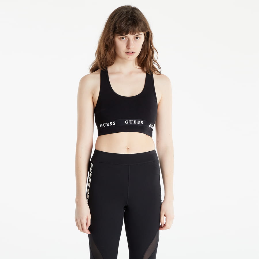 Сутиен GUESS Sports Bra Черно | V2RP07KABR0-JBLK, 0