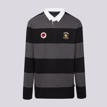 Поло тениска Vans Desert Hi Rugby Polo Shirt Черно | VN0008SYKOU1, 0