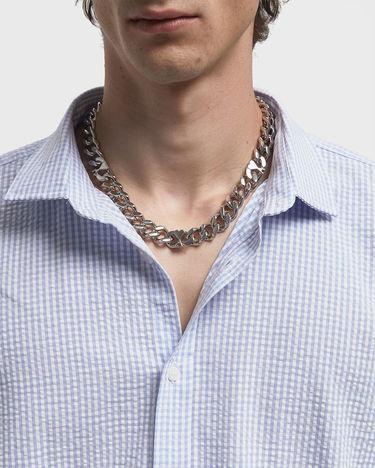 Колие AMI Chain Necklace with Heart Accent Металик | UJW928.361-900, 2