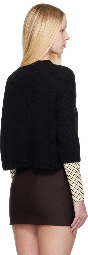 Пуловер Khaite KHAITE Sabina Knit Sweater Черно | 8274645, 2