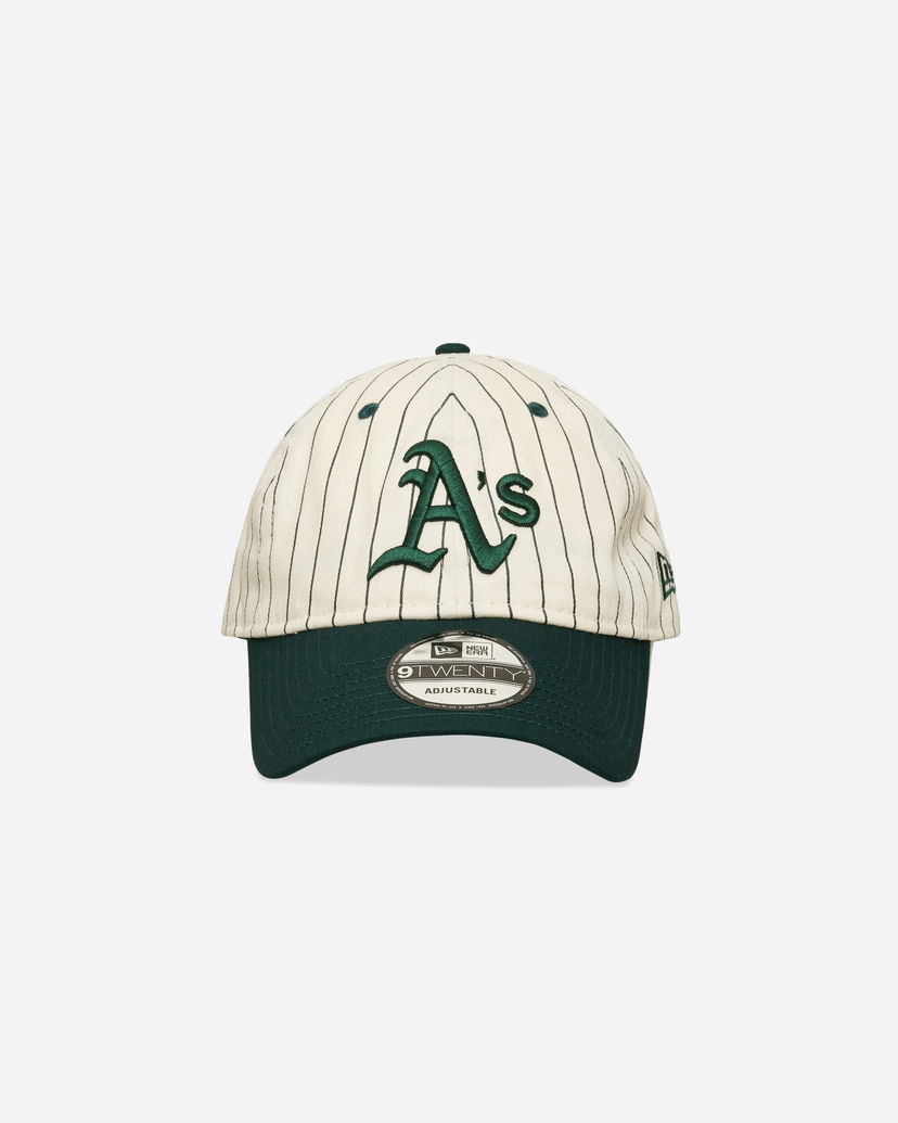 Шапка с козирка New Era Oakland Athletics Pinstripe Adjustable Cap Бяло | IH36 301
