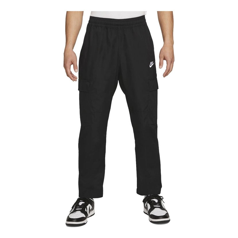 Карго панталони Nike Club Woven Cargo Pants Черно | DX0614-010