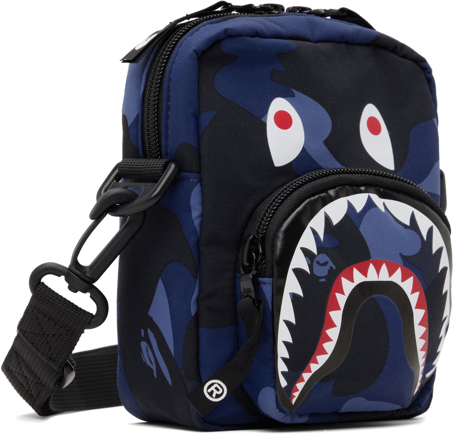 Чанта през рамо BAPE Color Camo Shark Mini Pouch Многоцветен | 001SGL801002M, 1