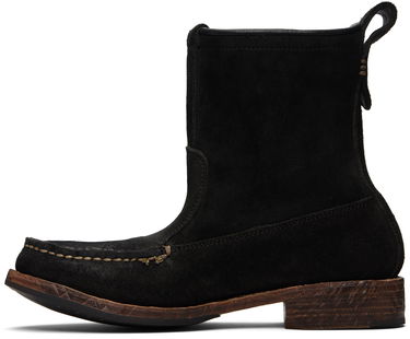 Кецове и обувки visvim Nakoda Suede Moc-Toe Boots Черно | 0125202002009, 2