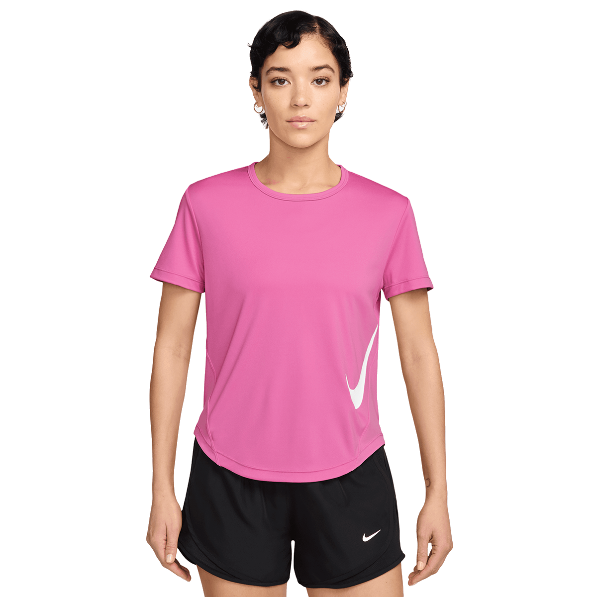 Тениска Nike Tempo Swoosh Dri-FIT Short-Sleeve Running Top Розово | HV2772-675, 0
