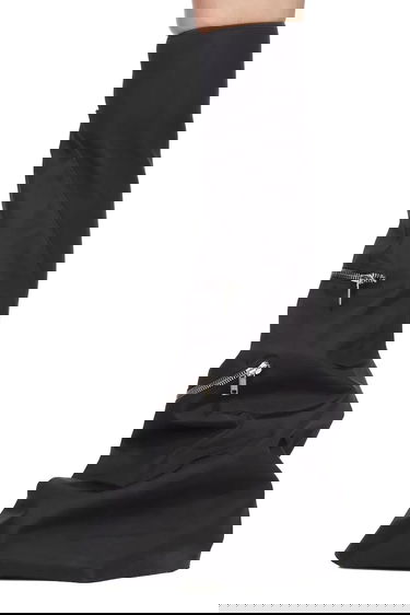 Кецове и обувки Rick Owens Rick Owens DRKSHDW Cargo Fetish Flat Heel Boots Черно | DS02E7816.NCV, 4