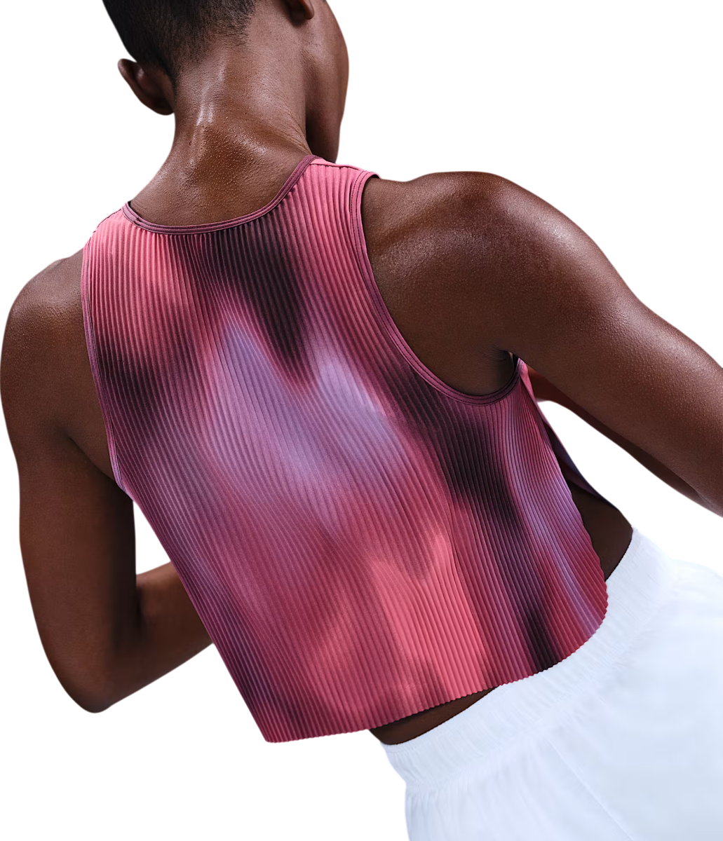 Съкратен топ Nike AeroSwift Faith Kipyegon Crop Top Розово | if1627-532, 1