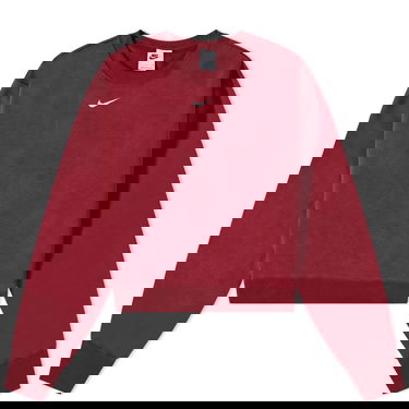 Пуловер Nike Nike Phoenix Fleece Oversized Crew Sweat Team Red/White Червено | DQ5733-677, 0