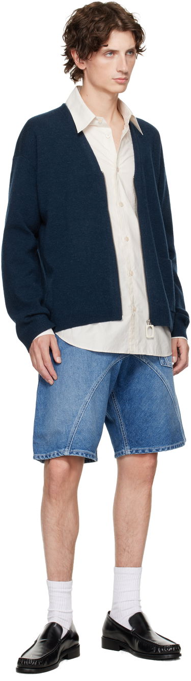 Къси панталони JW Anderson JW Anderson Twisted Workwear Denim Shorts Синьо | DT0123-PG1735, 3