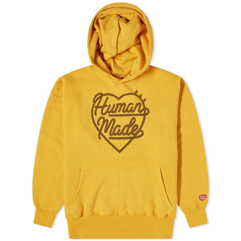 Суитчър Human Made Human Made Heart Hoodie Жълто | HM26CS016-YL