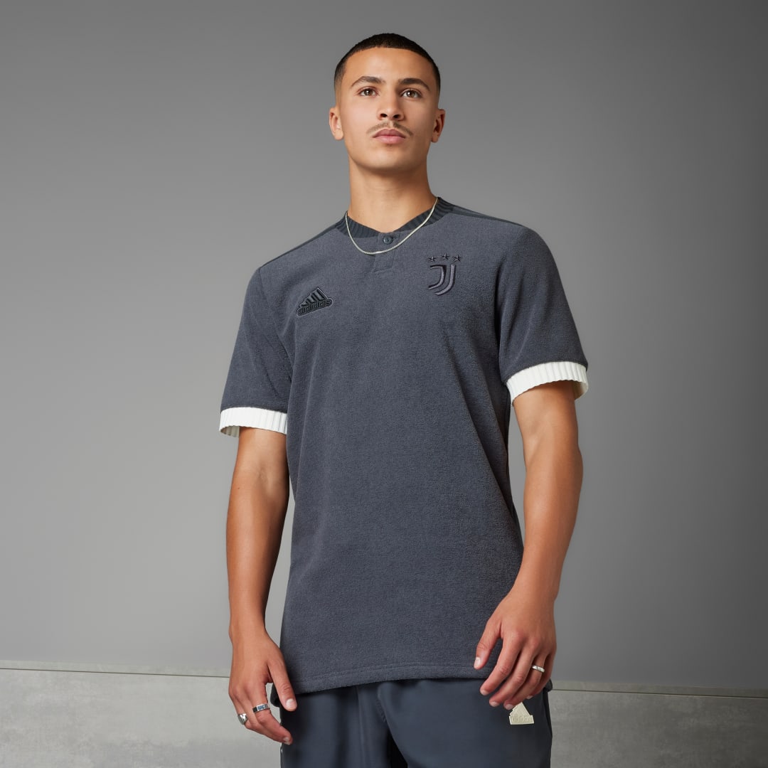 Фланелка adidas Originals Juventus Lifestyler Сиво | IT8213, 1