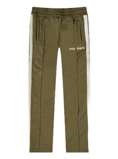 Спортни панталони Palm Angels Classic Track Pants Зелено | PMCA007F21FAB0025603