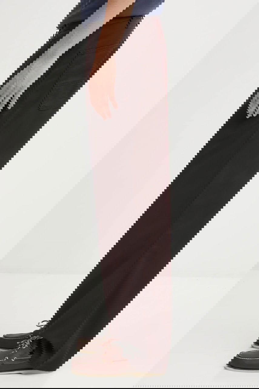 Панталони Carhartt WIP Relaxed Fit Simple Pant Trousers Кафяво | I034907.33H02, 1