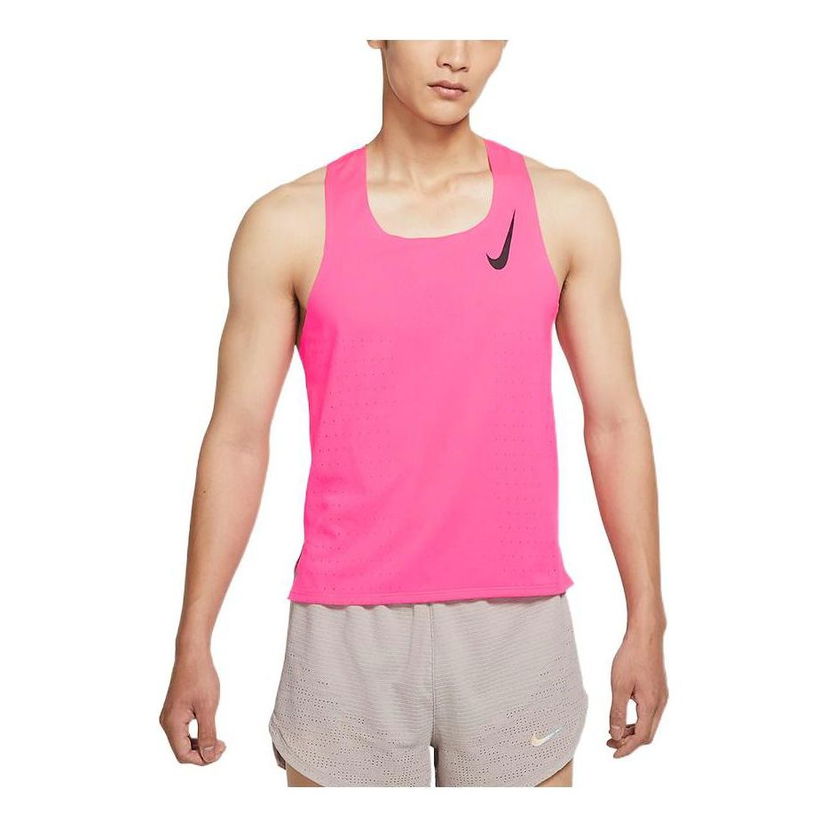 Потник Nike AeroSwift Sleeveless Running Vest Розово | CJ7836-639