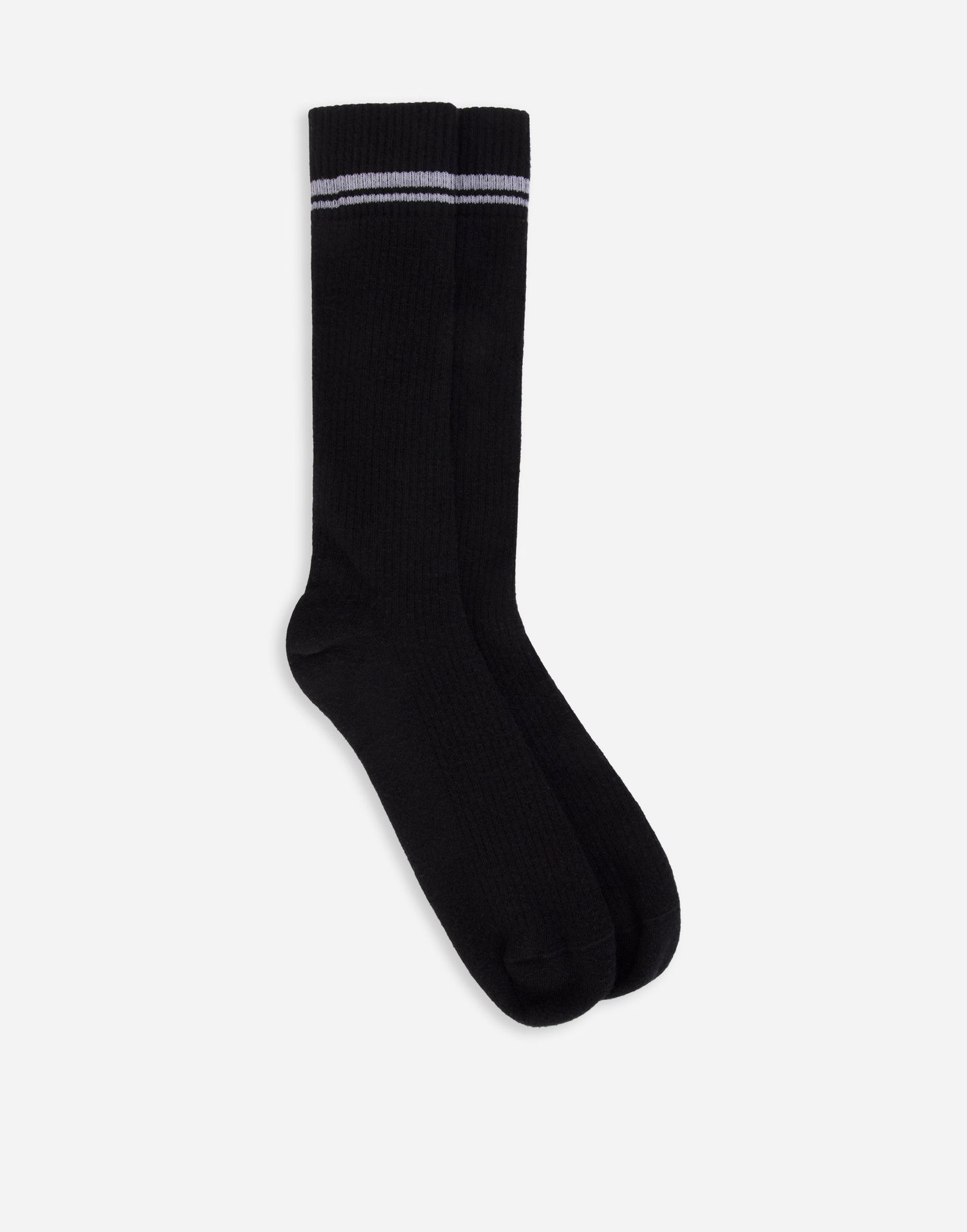Чорапи Dolce & Gabbana Stretch Cotton Socks With Jacquard Dg Logo XL Черно | GXI30TJACLTS9001, 0