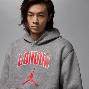 Суитчър Jordan Jordan London Fleece Hoodie Сиво | HQ0436-091, 4