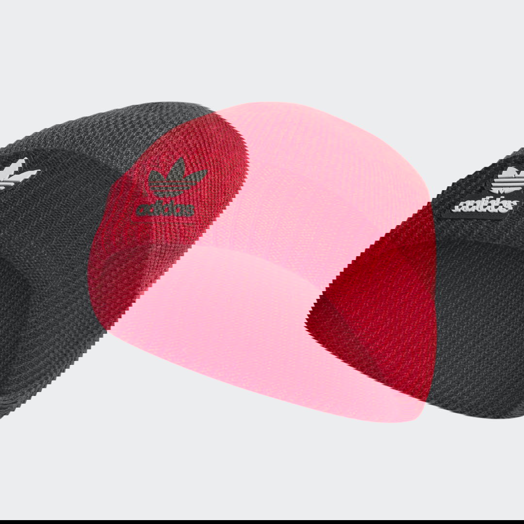 Шапка adidas Originals Adicolor Cuff Beanie Червено | IL4883, 1