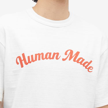 Тениска Human Made Arch Logo T-Shirt Size Medium Бяло | HM27TE009-W, 5