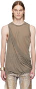 Rick Owens Hollywood Anthem Draped Tank Top
