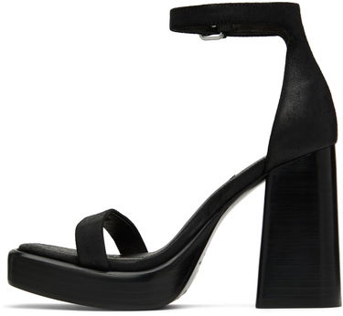 Pокля rag & bone rag & bone Matrix Heeled Suede Sandals Черно | WFF22HF019MX19, 2